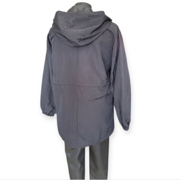 Only Black Utility Jacket with Hood and Weatherproof Material NWT Sz Med… - Picture 4 of 11